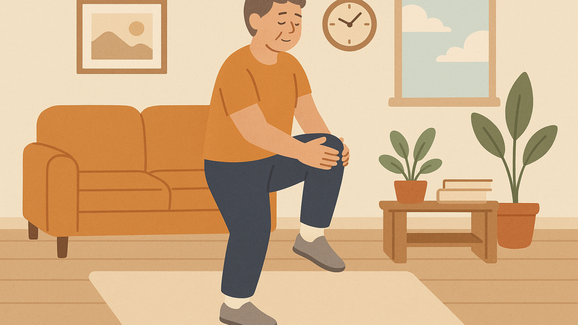 The Dangers of Inactivity for Those Over 45: Understanding Knee Pain and Simple Movements to Relieve It