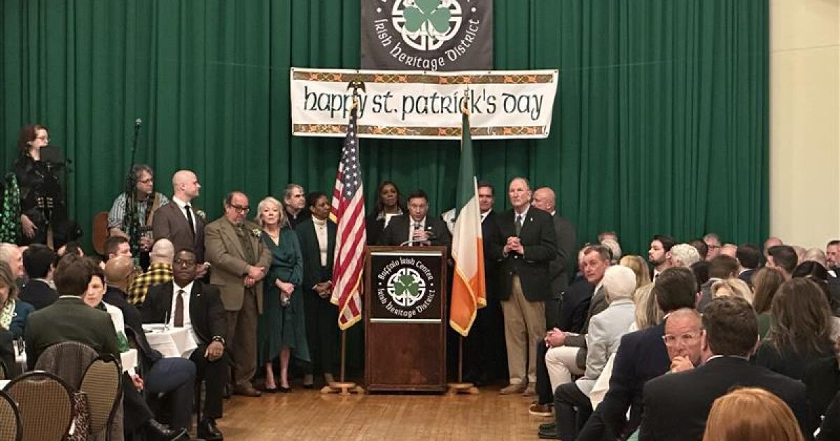 St. Patrick's Day brings politicians and business leaders together in South Buffalo for annual luncheon