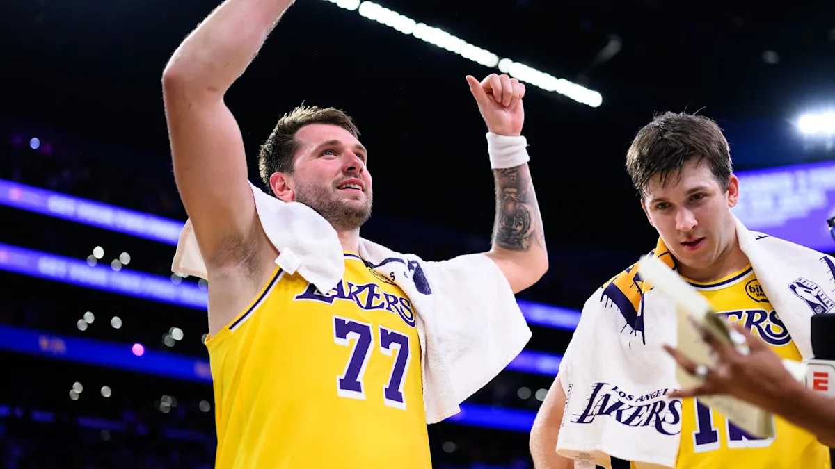 James Praises Doncic After Overtime Winner Secures Lakers Victory