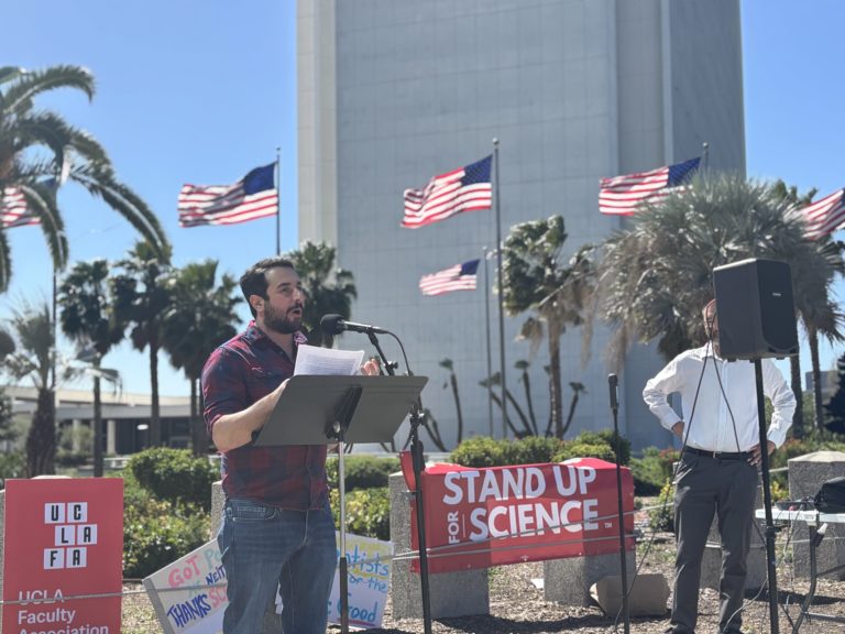 UCLA Faculty Association and Science Advocates Rally in Support of Science Funding