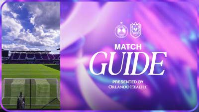 2026 Match Guide: Orlando Pride vs. Seattle Reign, presented by Orlando Health