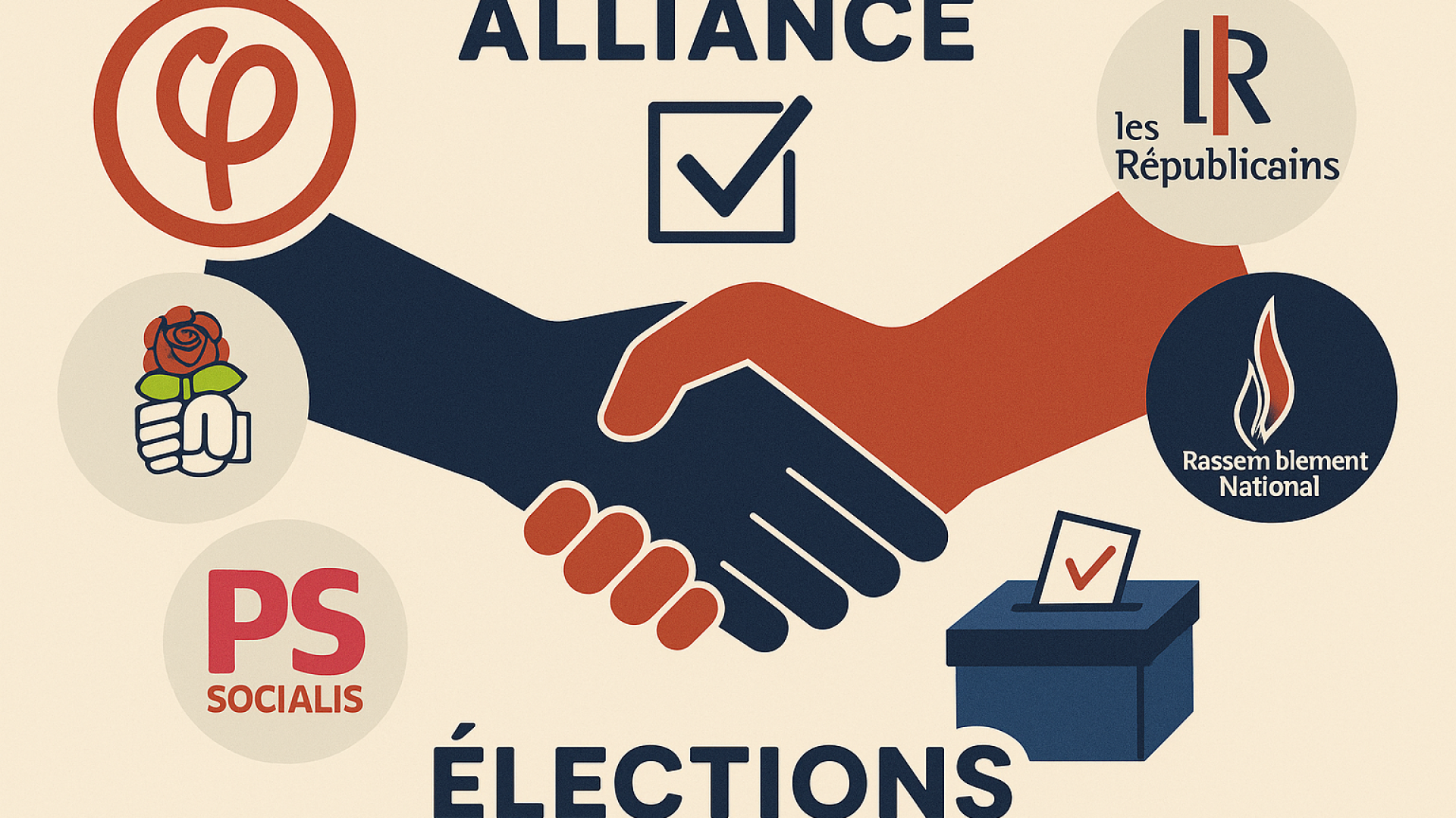 French Political Parties Forge Alliances Ahead of Crucial Local Elections