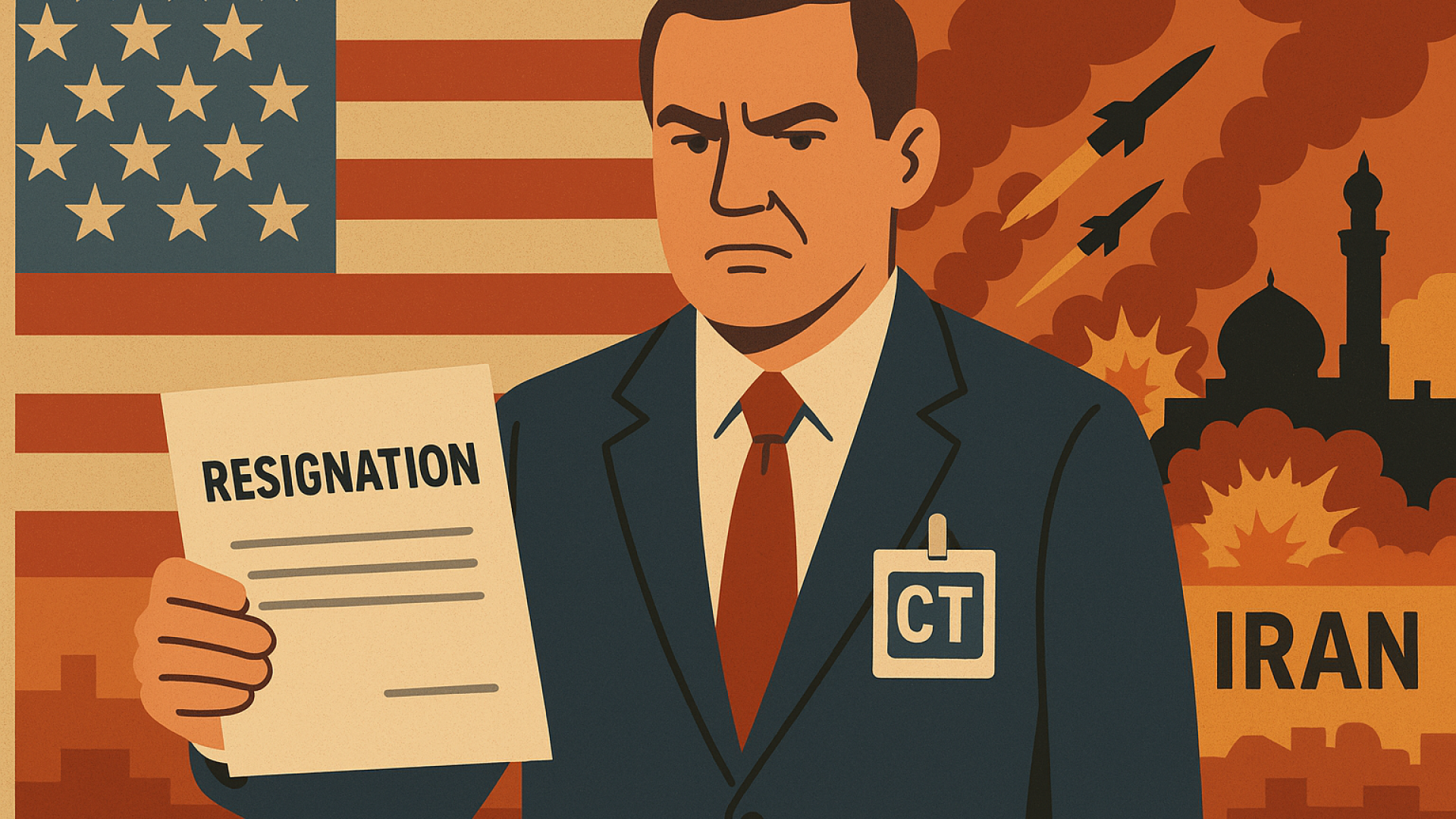 Top US Counterterrorism Official Resigns Over Iran War, Urges Reversal of Trump’s Course