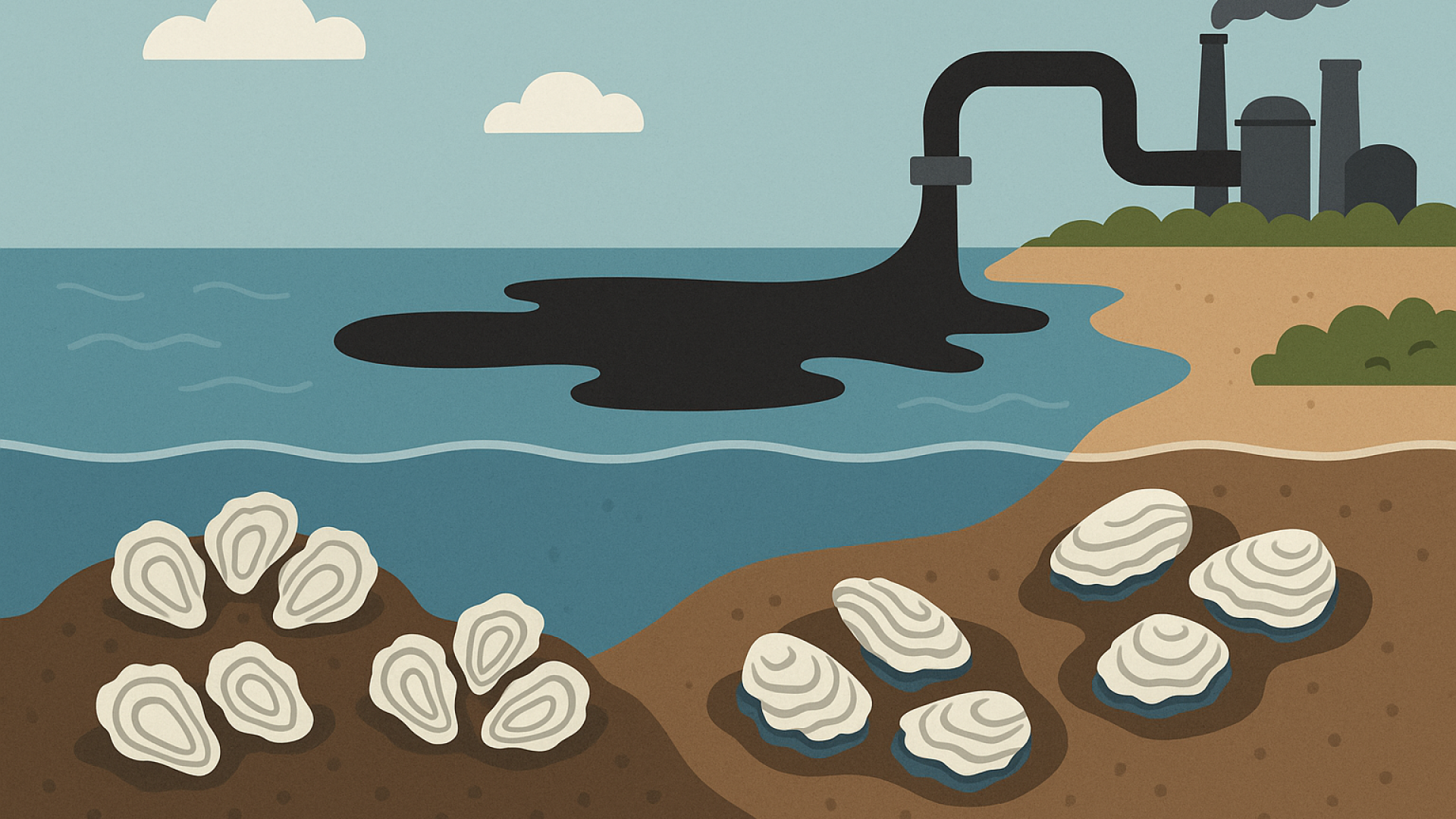 Health Officials Close Oyster Leases in Barataria Bay After LOOP Oil Spill Reaches Coast