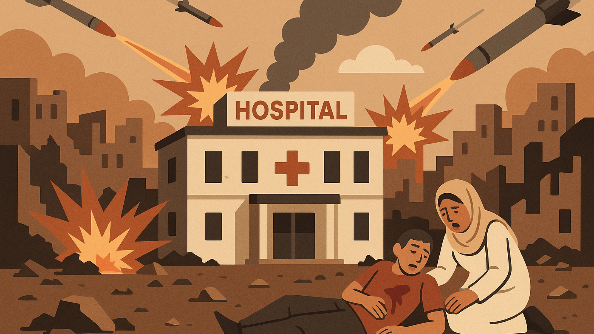 Escalating Middle East Conflict: Iranian Missile Strikes, Sudan Hospital Attack, and Global Reactions