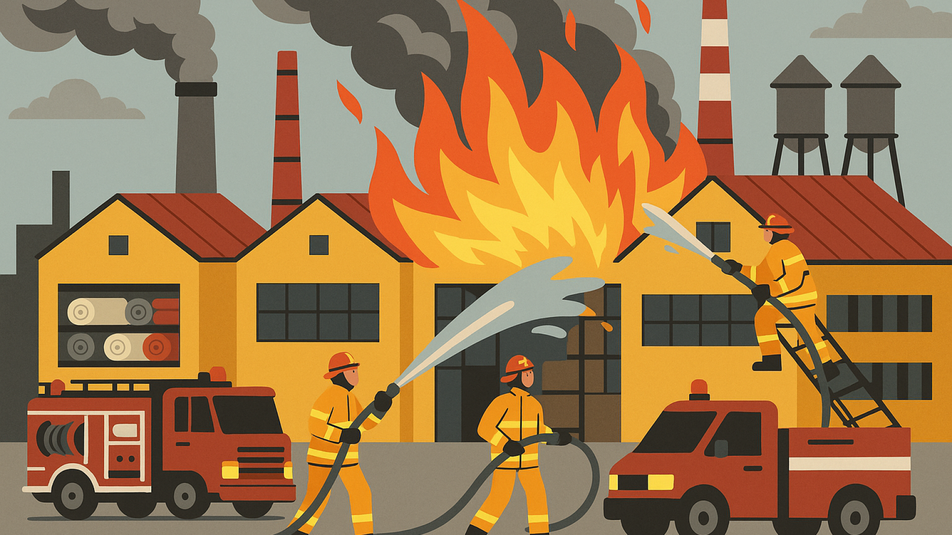 Firefighters Battle Blaze at Upstate Textile Manufacturing Plant: A Comprehensive Analysis